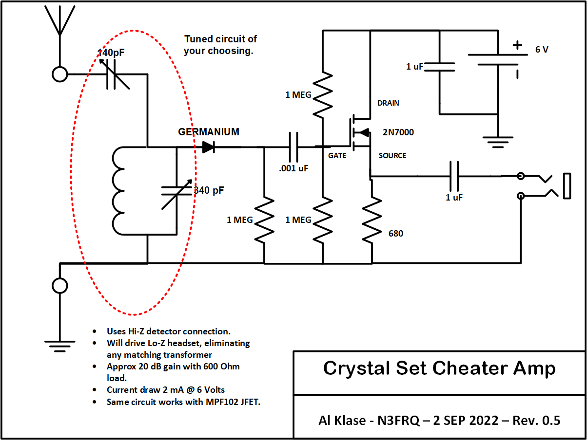 Shortwave Crystal Set